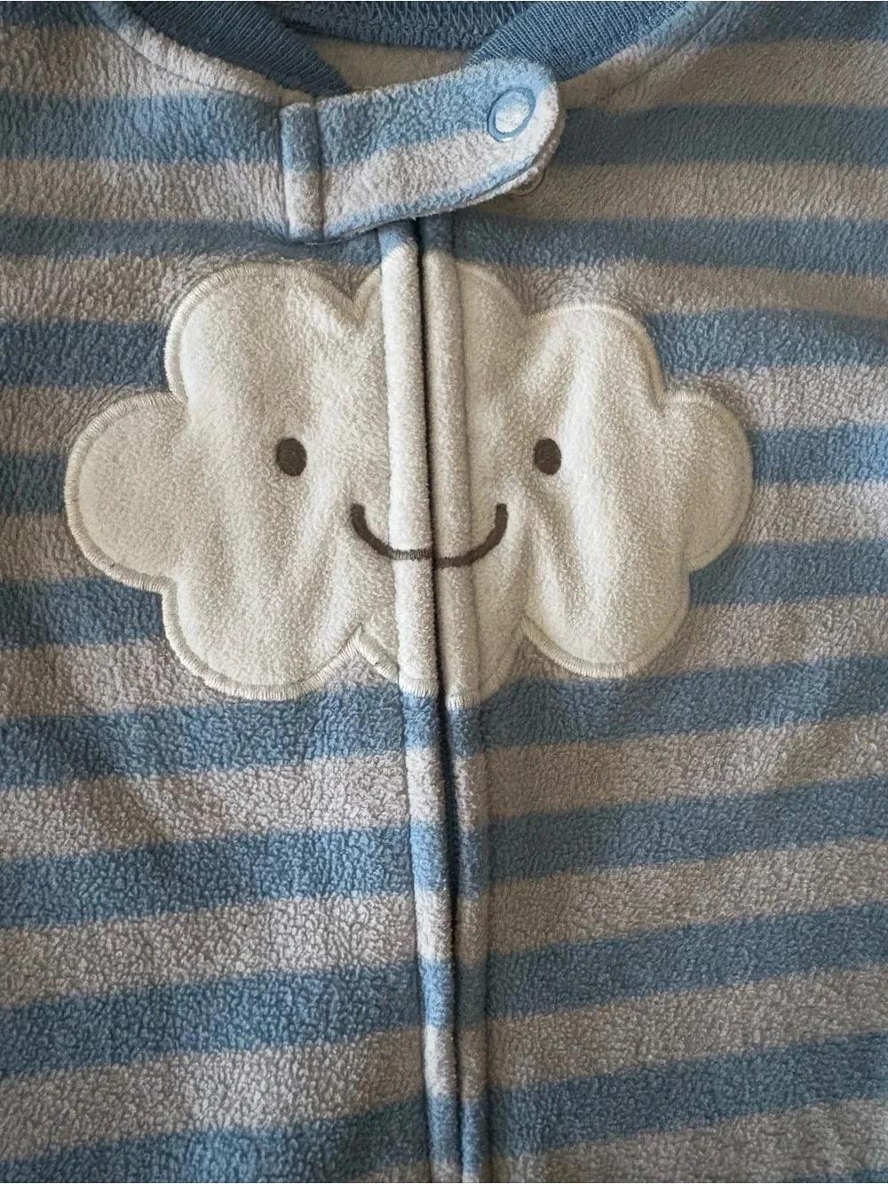 Carter's Fleece Sleeping Bag Bunting Size Medium 0-9M